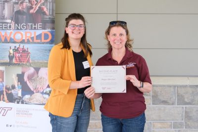 First Year Graduate Research, 2nd Place - Megan Mershon Award
