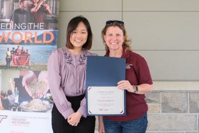 Graduate Research, 1st Place - Hope Xu Award