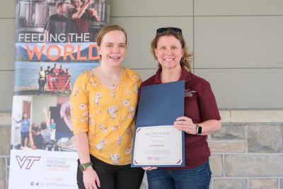 Graduate Research, 2nd Place - Auja Bywater Award