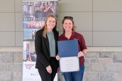 Undergraduate Research, 1st Place - Molli Coleman Award