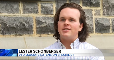 FST Extension Specialist Lester Schonberger on WSLS News