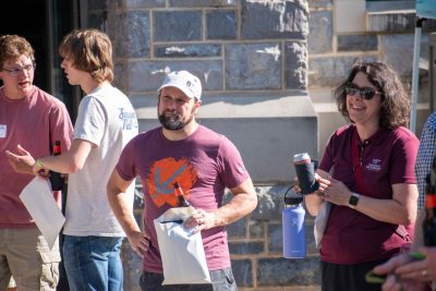 Guests Enjoying OktoberFST 2025 Alumni Tailgate