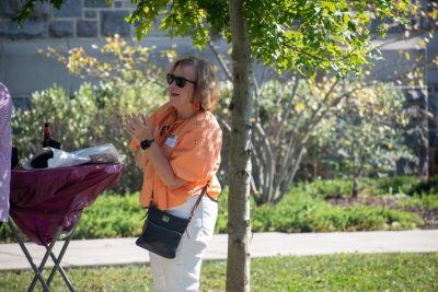 Guests Enjoying OktoberFST 2025 Alumni Tailgate