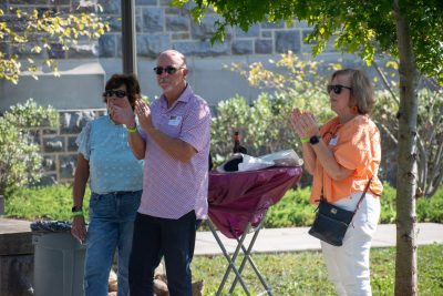 Guests Enjoying OktoberFST 2025 Alumni Tailgate