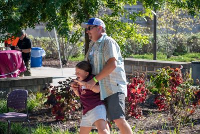 Guests Enjoying OktoberFST 2025 Alumni Tailgate