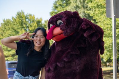Guests Enjoying OktoberFST 2025 Alumni Tailgate