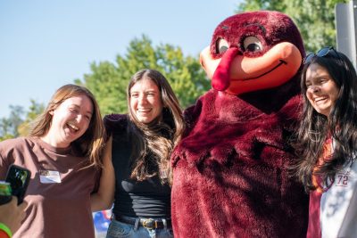 Guests Enjoying OktoberFST 2025 Alumni Tailgate