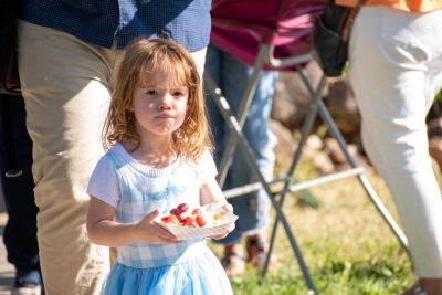 Guests Enjoying OktoberFST 2025 Alumni Tailgate