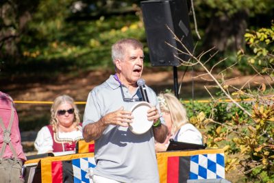 Guests Enjoying OktoberFST 2025 Alumni Tailgate