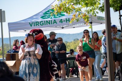 Guests Enjoying OktoberFST 2025 Alumni Tailgate