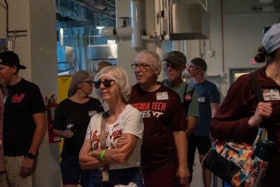 Guests Enjoying Tour at OktoberFST 2025 Alumni Tailgate