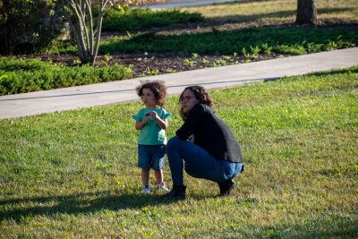 Guests Enjoying OktoberFST 2025 Alumni Tailgate