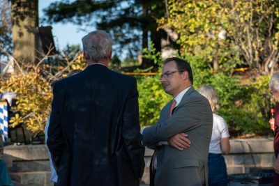 Guests Enjoying OktoberFST 2025 Alumni Tailgate