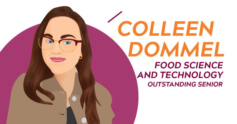 FST Outstanding Senior Colleen Dommel