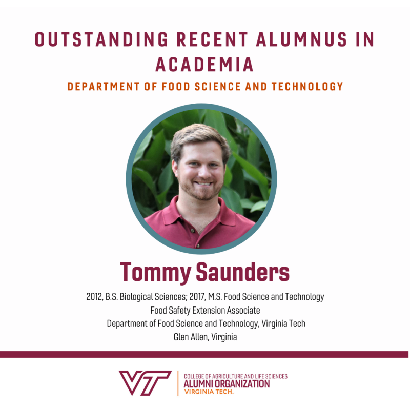2020 CALS Outstanding Recent Alumnus in Academia