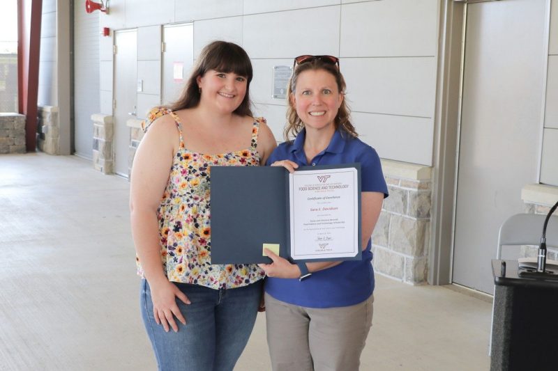 Corey & Charlene Berends FST Scholarship Award Winner Sarah Beth Davidson