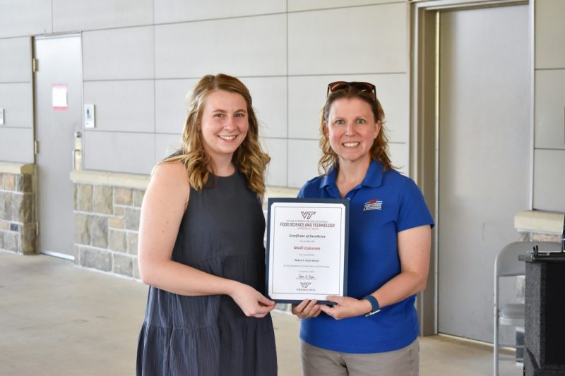 Robert Kelly Award Winner Molli Coleman