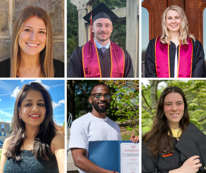 2024 Outstanding Students Article - 1 A collage showing all of the Outstanding student recipients