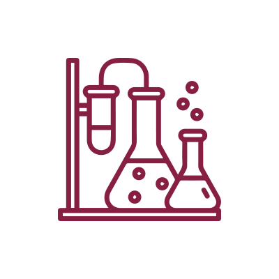 Chemestry vials representing Food Chemestry